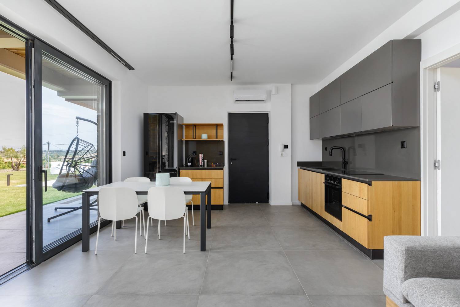 Kitchen and dining area